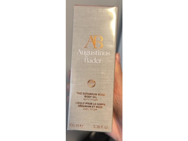 Augustinus Bader The Geranium Rose Body Oil, 3.38 fl oz/100 mL