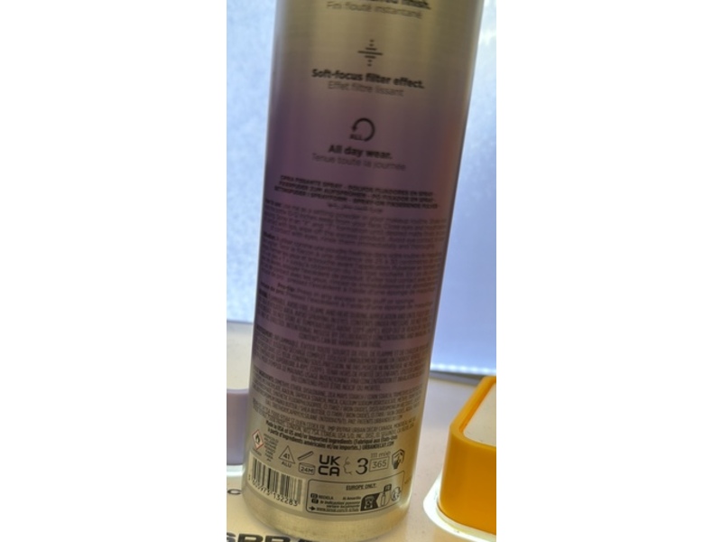 Urban Decay All Nighter Ghosting Spray, Light, 3 oz/85 g
