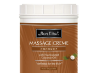 Bon Vital' Massage Creme, Coconut, 6 fl oz/177 mL - Image 2