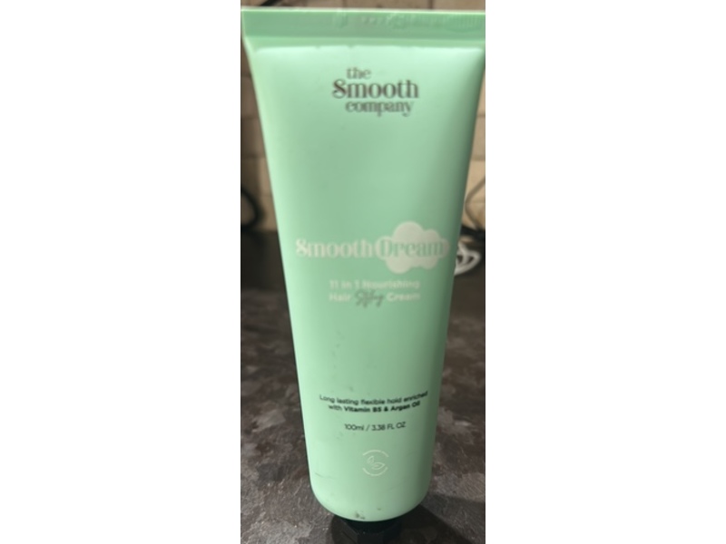 The Smooth Company Smooth Dream 11 in 1 Nourishing Hair Style Cream, Vitamin B5 & Argan Oil, 3.38 fl oz/100 mL