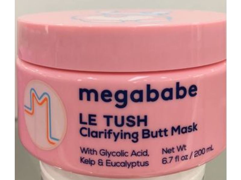 Megababe Le Tush Clarifying Butt Mask, 6.7 fl oz/200 mL