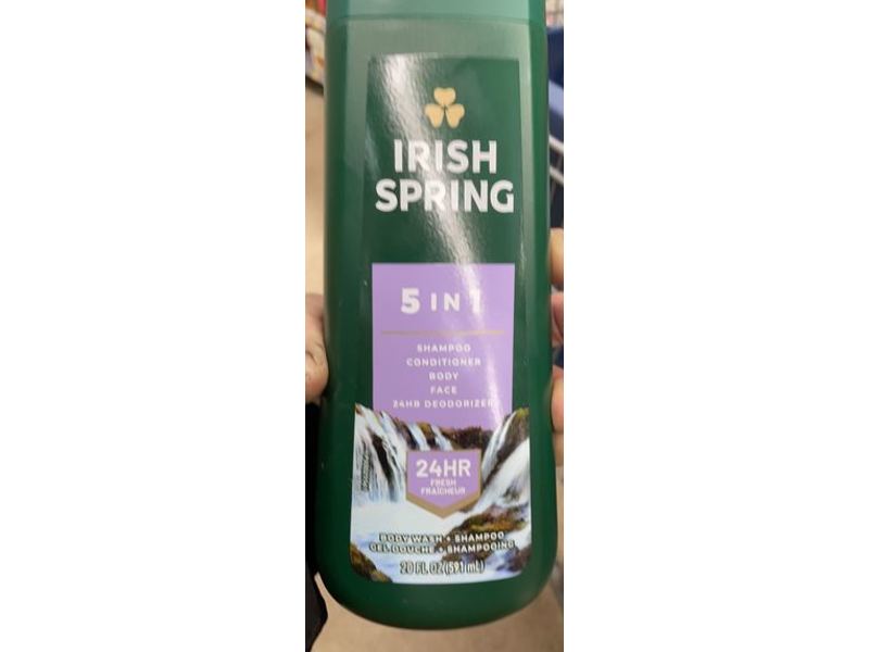 Irish Spring 5 In 1 Body Wash, 20 fl oz/591 mL