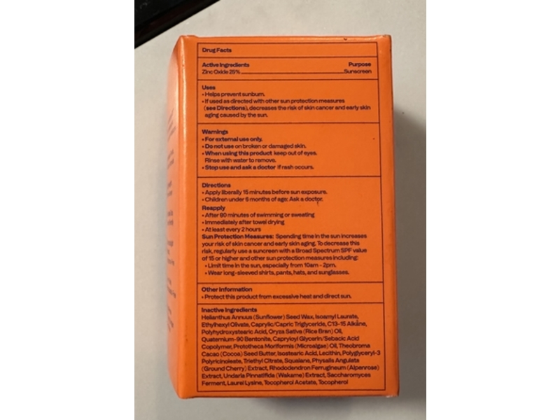 Freaks of Nature Peak Performance Sunstick, SPF 50, 0.70 oz/20 g