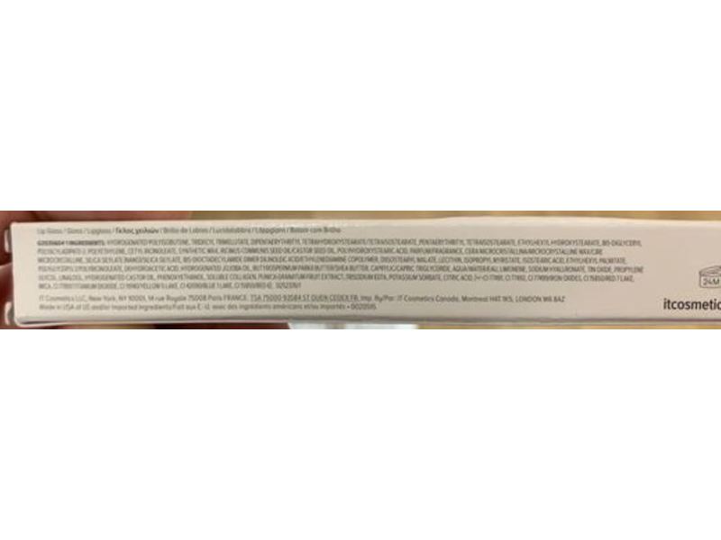 It Cosmetics Pillow Lips Solid Serum 5-In-1 Tinted Gloss, Wistful, 0.07 oz/2.17 g