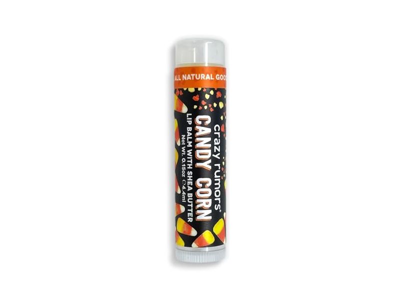 Crazy Rumors Lip Balm, Candy Corn, 0.15 oz/4.4 mL