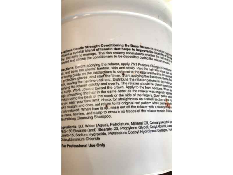 Essations Conditioning Creme Relaxer, 64 oz/1814 g