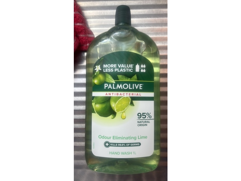 Palmolive Hand Wash, Odour Eliminating Lime, 1 L