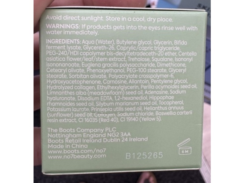 No7 Skin Sip Bouncy Eye Cream, 0.7 oz/20 g