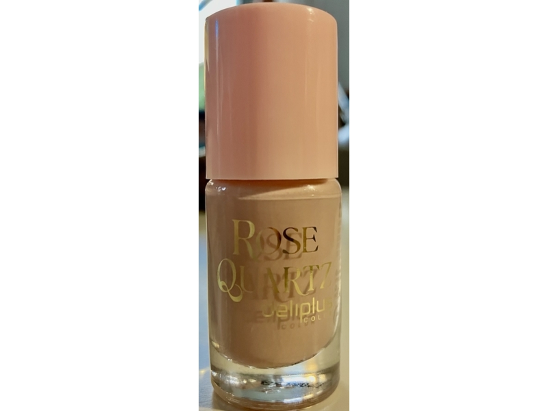 Deliplus Rose Quartz Nail Lacquer, 210 Nude, 7 mL