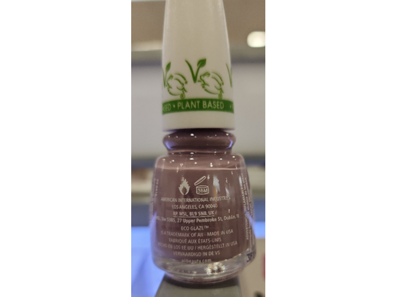 China Glaze Eco Glaze Nail Lacquer, Thistle Be Amaz, 0.5 fl oz/14 mL