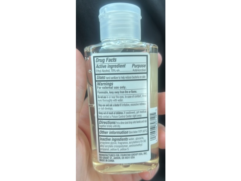 b.pure Anti Bacterial Hand Sanitizer, Eucalyptus Scented, 3 fl oz/89 mL