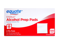 Equate Sterile Alcohol Prep Pads, 100 Count - thumbnail 1