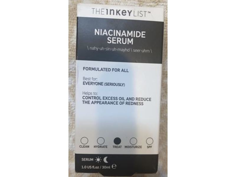 The Inkey List Niacinamide Serum, Treat, 1 fl oz/30 mL