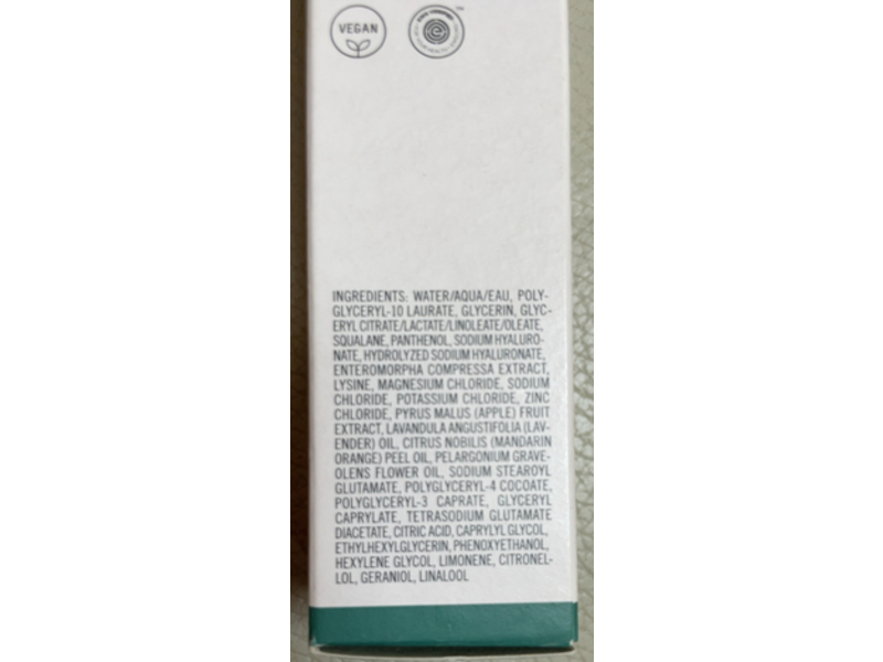 Biossance Squalane Hyaluronic Toning Mist, 1.01 fl oz/30 mL