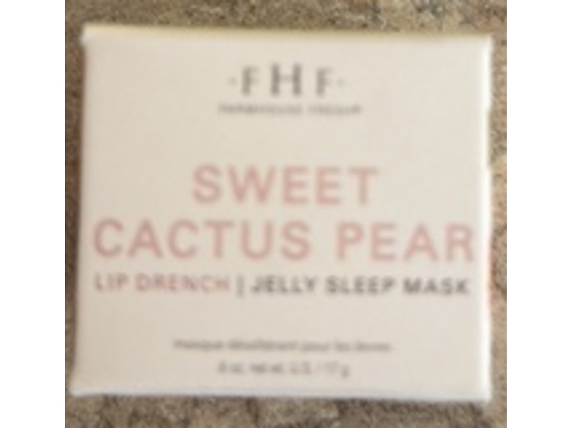 FarmHouse Fresh Lip Drench Jelly Sleep Mask, Sweet Cactus Pear, 0.6 oz/17 g