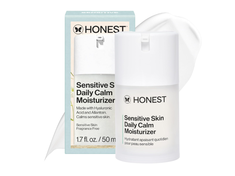 Honest Sensitive Skin Daily Calm Lightweight Moisturizer, 1.7 fl oz/50 mL