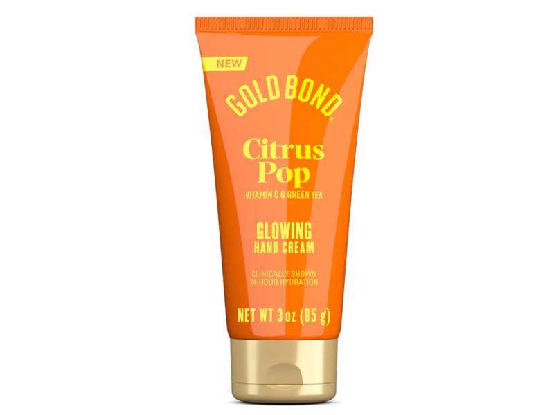 Gold Bond Glowing Hand Cream, Citrus Pop, 3 oz/85 g, Pack Of 4