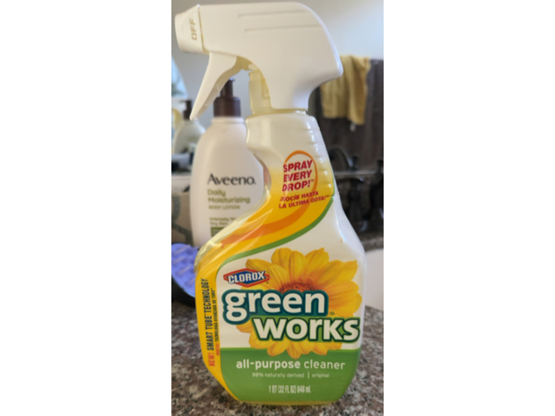 Green Works Multi-Surface Cleaner, Original Fresh, 32 fl oz/946 mL
