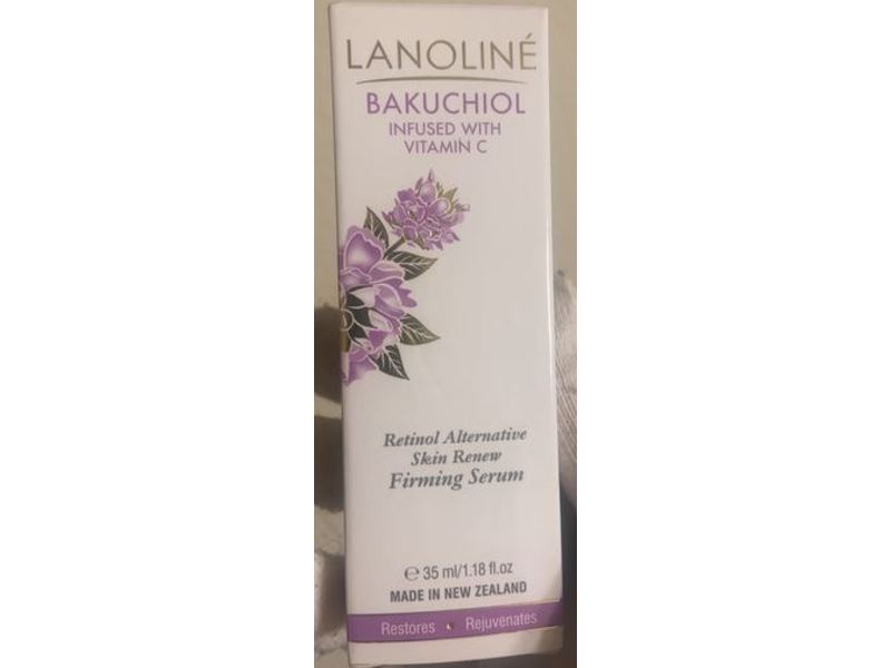 Lanoline Bakuchiol Firming Serum, Vitamin C, 1.18 fl oz/35 mL