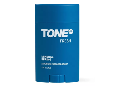 Tone Fresh Deodorant Stick, Mineral Spring, 2.65 oz/75 g