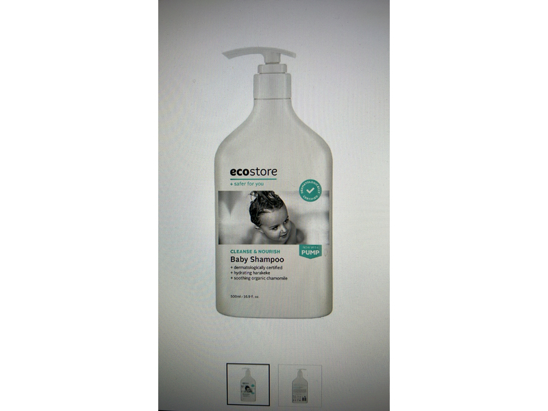 Ecostore Cleanse & Nourish Baby Shampoo, 16.9 fl oz/500 mL