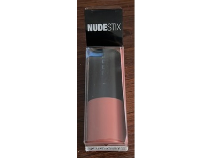 Nudestix Nudies Matte + Glow Core Cream Blush Stick, Peach Pearl, 0.21 oz/6 g
