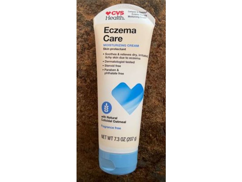 Cvs Health Eczema Care Moisturizing Cream, Natural Colloidal Oatmeal, 7.3 oz/207 g