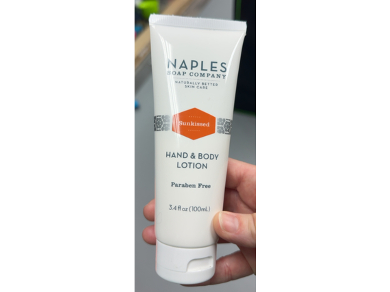Naples Soap Company Sunkissed Hand & Body Lotion, 3.4 fl oz/100 mL