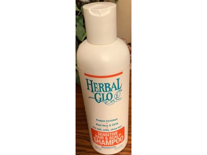 Herbal Glo Sensitive Hair & Scalp Shampoo, 8 fl oz/250 mL