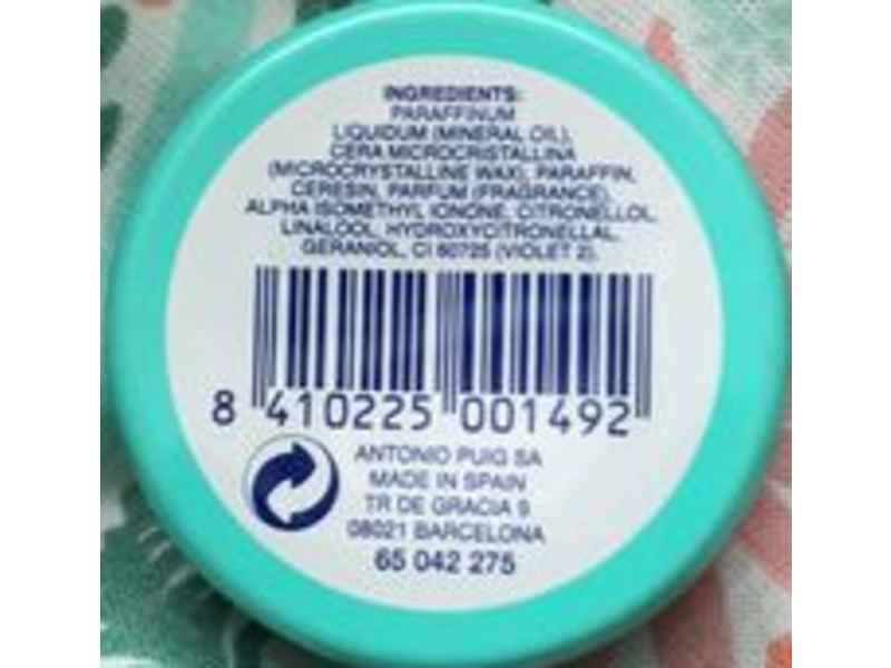 Perfumeria Gal Fragranced Lip Balm Tin, Violet, 53oz/15 mL