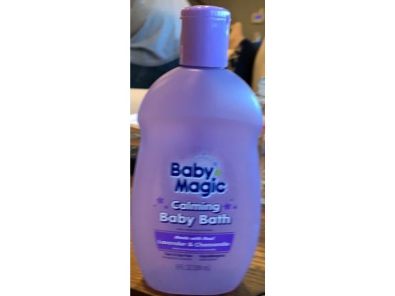 Baby Magic Calming Baby Bath, Lavender & Chamomile, 9 fl oz/266 mL
