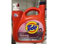 Tide+ Boost of Ultra Downy Liquid Laundry Detergent, April Fresh Scent, 83 Loads, 117 fl oz/3.46 L - Image 3