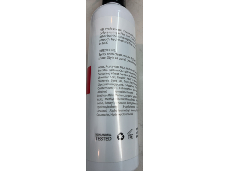 HSI Professional Heat & Thermal Protector, Argan Oil, 8 oz/236 mL