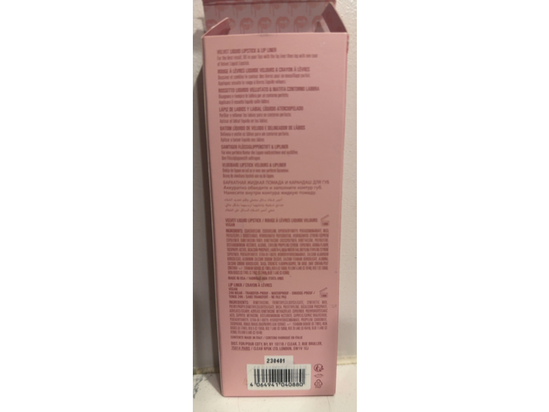 Kylie Cosmetics Velvet Liquid Lipstick & Lip Liner Kit, 203 Party Girl