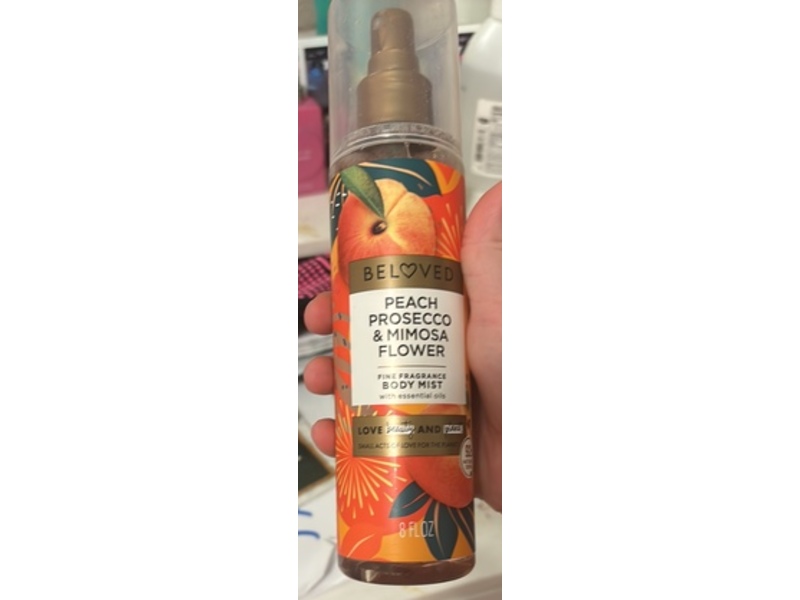 Beloved Fine Fragrance Body Mist, Peach Prosecco & Mimosa Flower, 8 fl oz