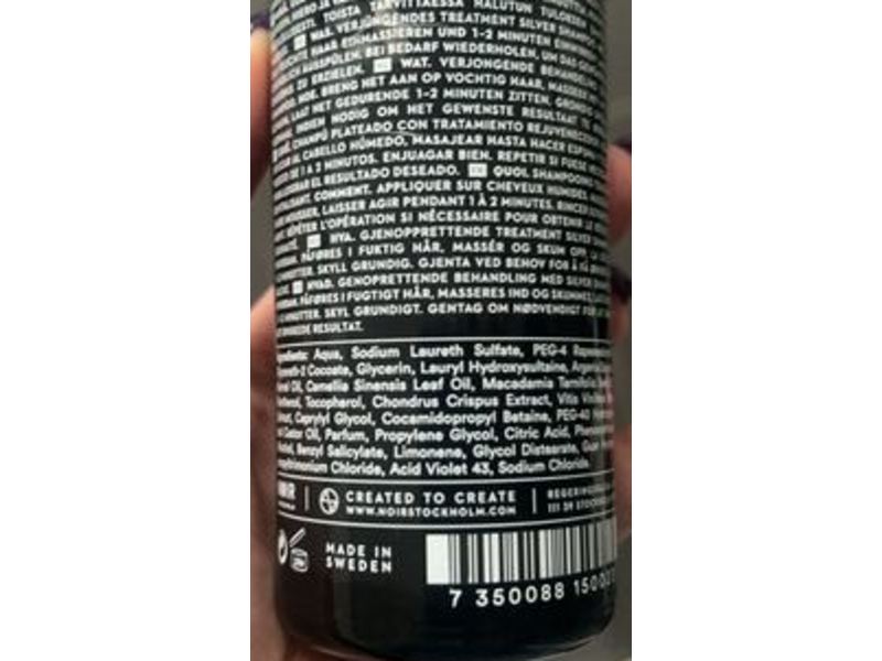 Noir Stockhom Silver Treatment Shampoo, 250ml