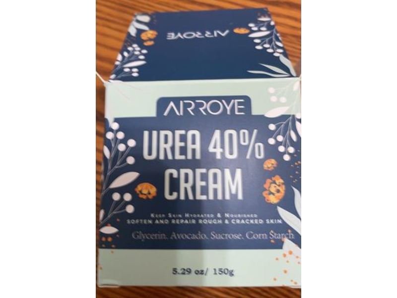 Arroye Urea 40% Cream, 5.29 oz/150 g