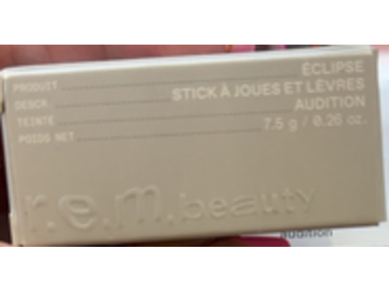 R.E.M Beauty Eclipse Cheek & lipstick, Audition, 0.26 oz/7.5 g