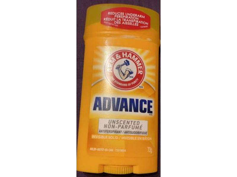 Arm & Hammer Advance Antiperspirant, 73 g