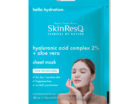 Skin Resq Sheet Mask, Hyaluronic Acid Complex 2% + Aloe Vera, 0.88 oz/25 g, Pack Of 7 - Image 2