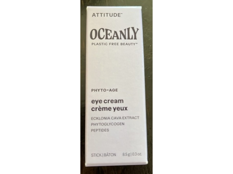 Attitude Oceanly Pro-Aging Solid Eye Cream, 0.3 oz/8.5 g