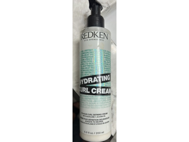 Redken Hydrating Curl Cream, 6.8 fl oz/200 mL