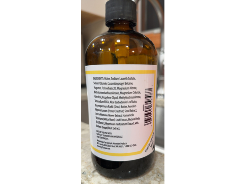 Essenza Citrus Basil Hand Soap, Aloe Vera & Shea Butter, 16 fl oz/473 mL