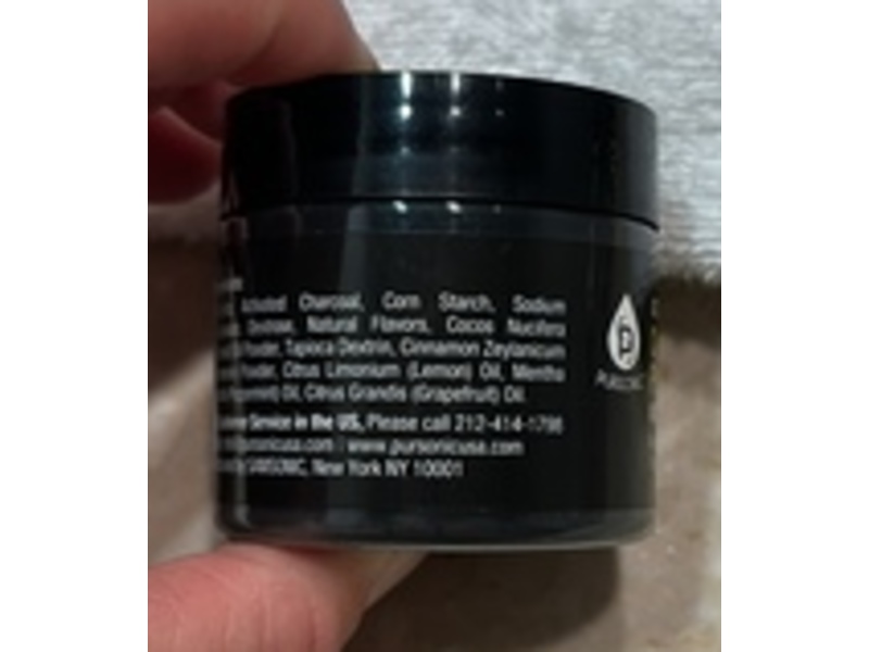 Pursonic Charcoal Powder Natural Teeth Whitener, Activated Coconut, 2 oz