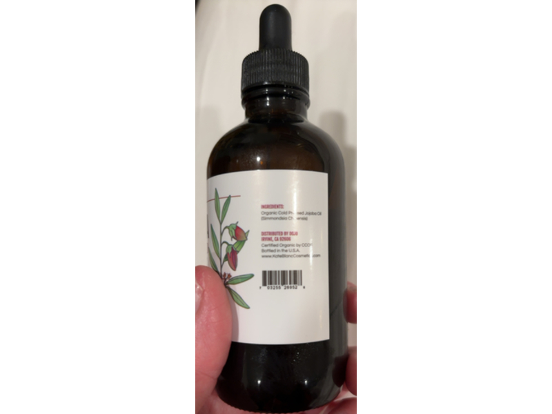 Kate Blanc Jojoba Oil, 4 fl oz/120 mL, 2 Count