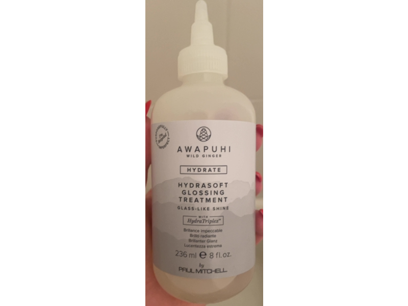 Paul Mitchell Awapuhi Wild Ginger HydraSoft Glossing Treatment, Hydra Triplex, 8 fl oz/236 mL