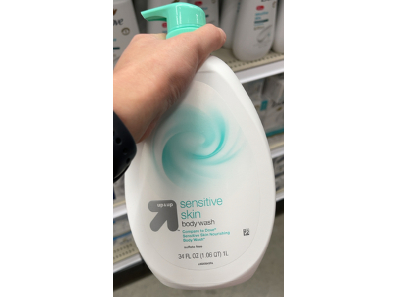 Up & Up Sensitive Skin Body Wash, 34 fl oz/1 L