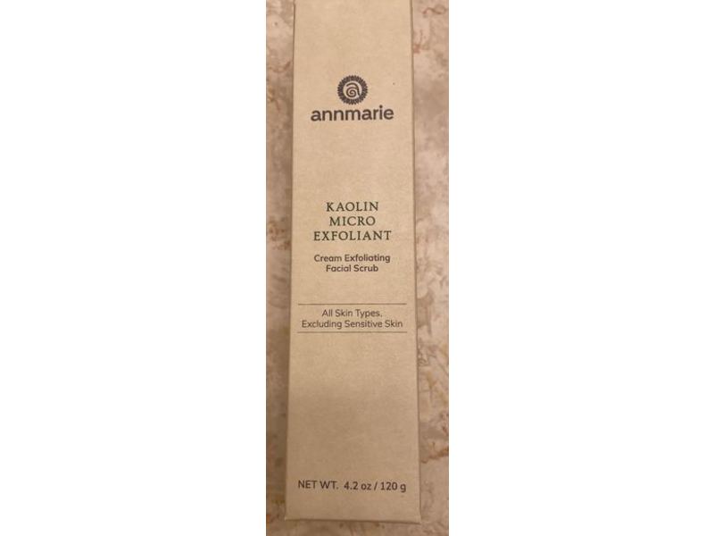 AnnMarie Kaolin Micro Exfoliant Facial Scrub, 4.2 oz/120 g