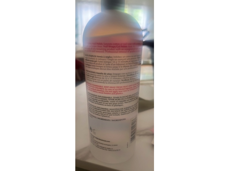 Super Nail Pure Acetone, 32 fl oz/946 mL