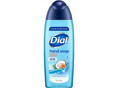 Dial Hand Soap, Tropical Breeze, 8.5 fl oz/250 mL